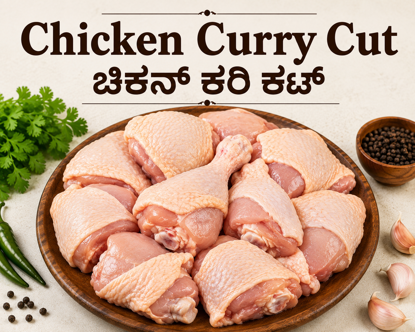 BGFT5656 chicken ws curry cut - Image 1