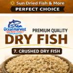 Crushed dry fish