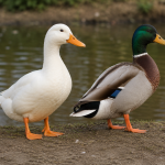 White duck